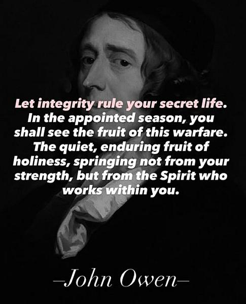 True Christian Integrity