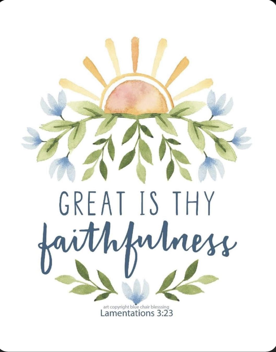 Great is Thy Faithfulness hymn