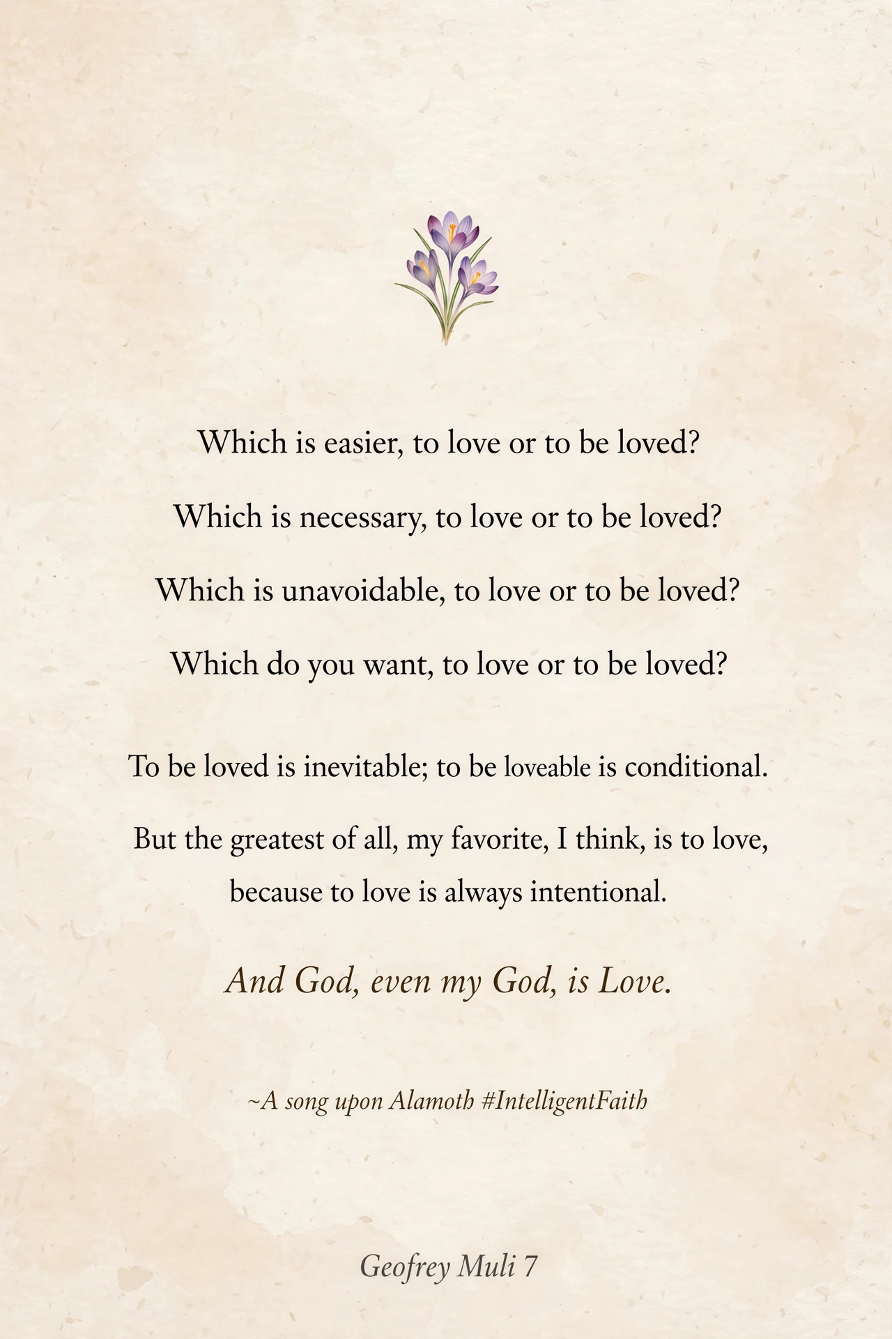 Beauty of love